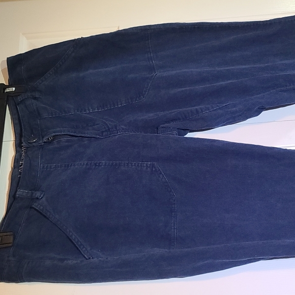 Blue corduroy Lane Bryant Pants - Picture 2 of 4